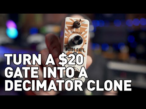 Modding my $20 Amuzik Noise Gate into an Killer ISP Decimator Clone!