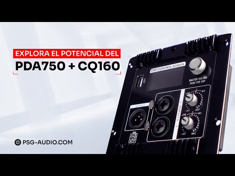 PSG Audio PAL750 + CQ160 - 750 Watt Amplifier Module with DSP and USB image 21