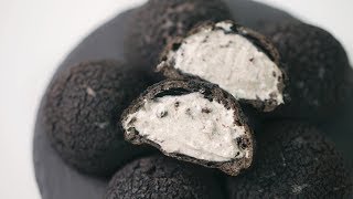 오레오 슈크림 쿠키슈 만들기 Oreo Cream Puffs Recipe (Cookie Choux) | 한세 HANSE