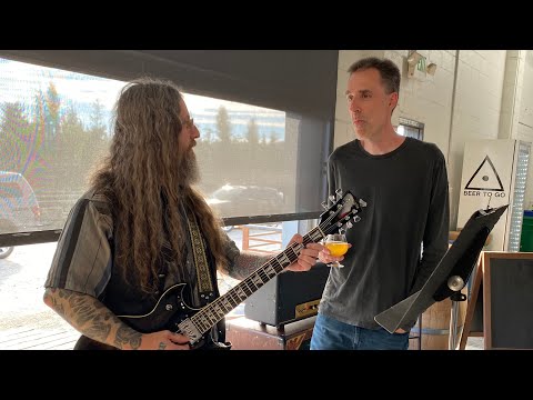 Mike Scheidt:" The Complexity of Distance" by James Romig. Holy Mountain Brewing, Seattle. 8/4/2023.