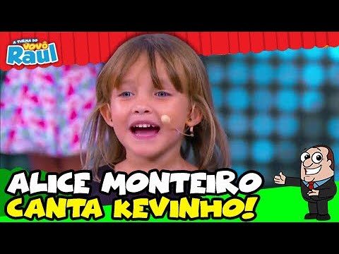 ALICE MONTEIRO arrasa com música do Mc KEVINHO | A TURMA DO VOVÔ RAUL GIL