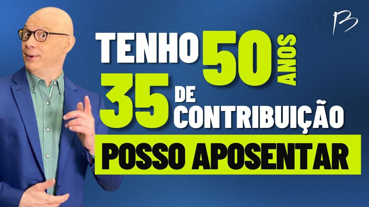 Tenho 50 anos e 35 anos de contribuição. Posso aposentar?