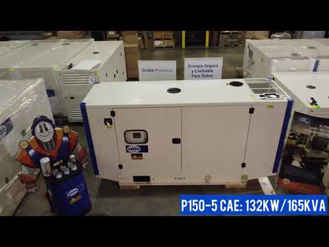 FG Wilson Generator: P150-5 132kW/165kVA CAE Sound Attenuated Diesel Generator Overview