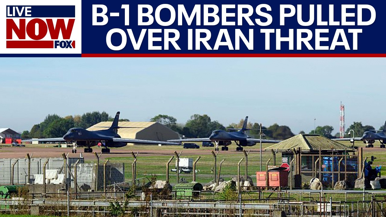B-1 bombers pulled amid Iran drone threat