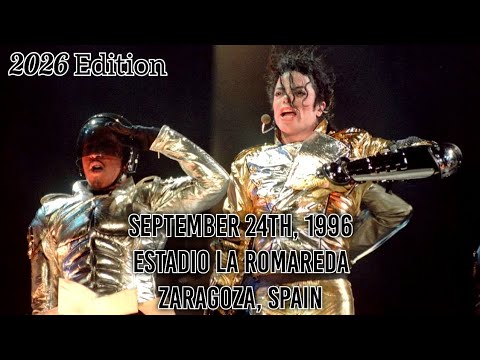 Michael Jackson - HIStory Tour Live In Zaragoza (September 24, 1996)