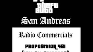 Grand Theft Auto: San Andreas - Radio Commercials (Proposition 421 (Kill All Smokers)