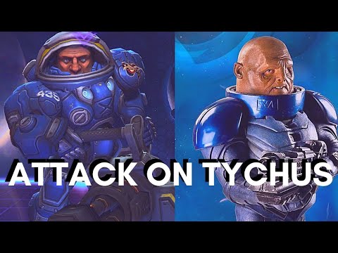EXPERIENCED TYCHUS VS NOOB TYCHUS - Weekly Brawl [Starcraft 2 Direct Strike]