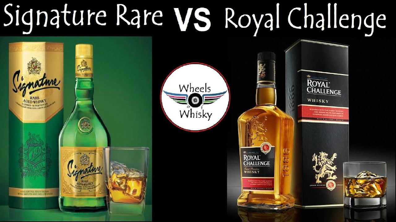 Watch video Signature Rare Whisky Vs Royal Challenge Whisky | Difference, Price and Taste | Now Signature Rare Whisky Vs Royal Challenge Whisky | Difference, Price and Taste |