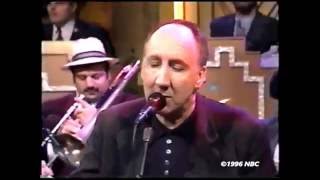 Pete Townshend on Late Nite on USA TV on 3 May 1996