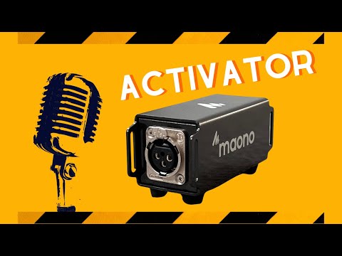 Maono MA100 Microphone Activator, Microphone Booster