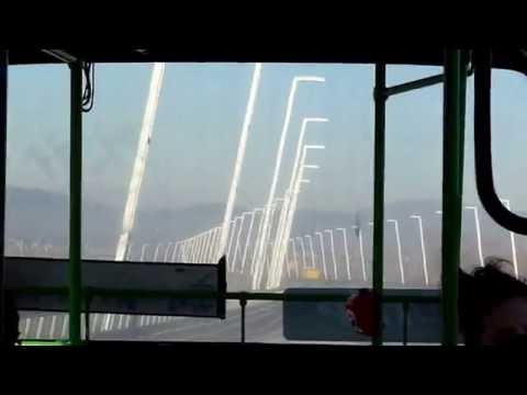 [HD] BKV 204-es busz - BPO-872 (M0 Megyeri híd) 2015.02.18