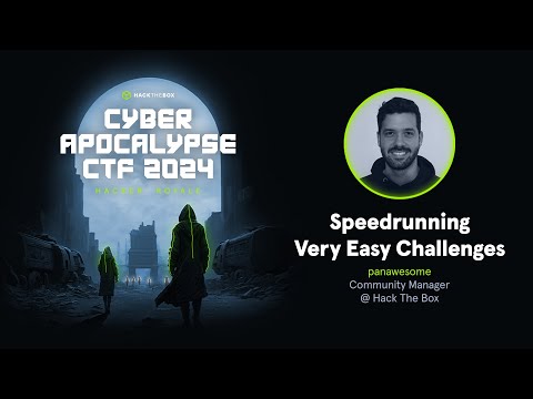 Cyber Apocalypse 2024: Speedrunning very easy challenges by Panawesome