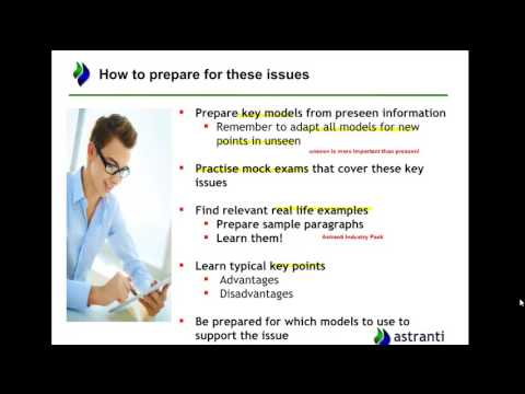 CIMA Operational Case Study Top 10 Issues from the Pre-seen - Premium Trains - August 2017