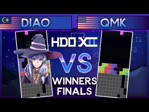 Hard Drop Open 12 - Diao Vs. QMK - Winners Finals TETR.IO Tournament