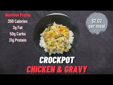 Crockpot Chicken & Gravy