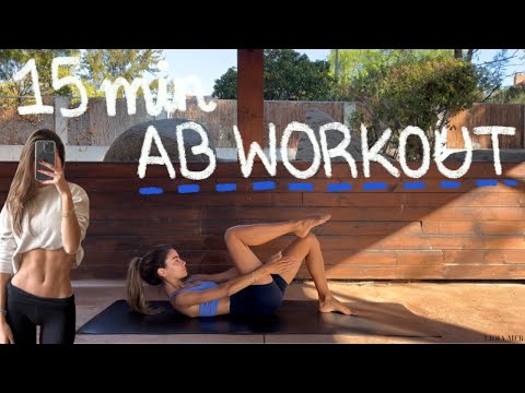15MIN ab pilates ab workout // small waist and flat stomach
