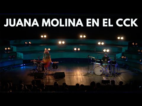 Juana Molina en vivo en el CCK, 23 de enero de 2022.