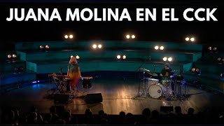 Juana Molina en vivo en el CCK, 23 de enero de 2022.