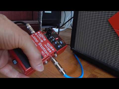Boss RC 3 Loop Station Demonstration