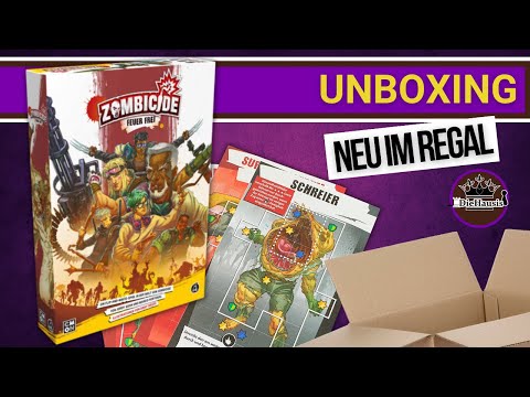 Zombicide: Feuer frei | WAS IST DRIN? Brettspiel 📦 Unboxing