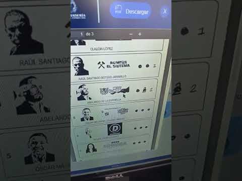 Formulario E-14, Antioquia-Apartado-Zona03-Puesto04-Mesa6