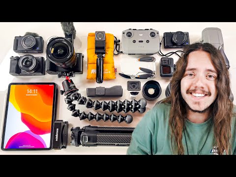 l'attrezzatura definitiva per i miei video di viaggio  🎬  fine 2021