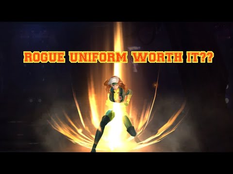 Rogue New Uniform Review At T2 Lvl  60 Still Worth It?? [F2P ACCOUNT] Marvel Future Fight