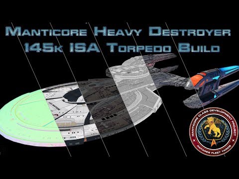 Manticore Heavy Destroyer 145k ISA Torpedo Build