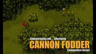 [Commodore Amiga] -  CANNON FODDER (Sensible Software)