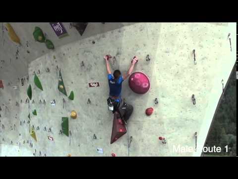 Men Route 1 - IFSC World Cup Imst 2015