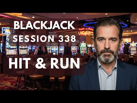 Session 338 - Blackjack Tutorial Video Using D'Alembert Progression -   Bankroll: 1000 Units