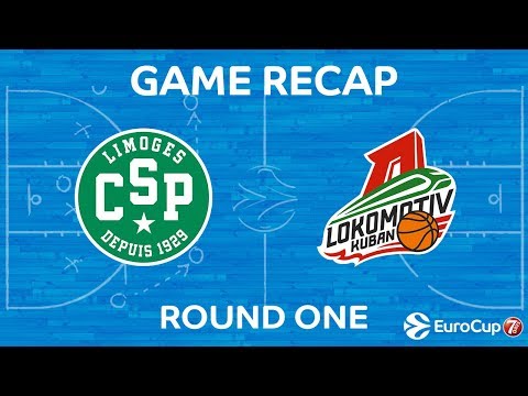 Höhepunkte: LimogesCSP - Lokomotiv Kuban Krasnodar