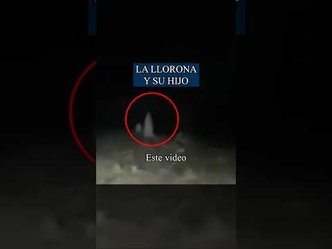 They filmed La Llorona and her son 😰💀 #legends #mystery #shorts