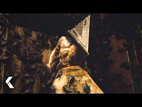 Pyramid Head Attacks Scene - Silent Hill