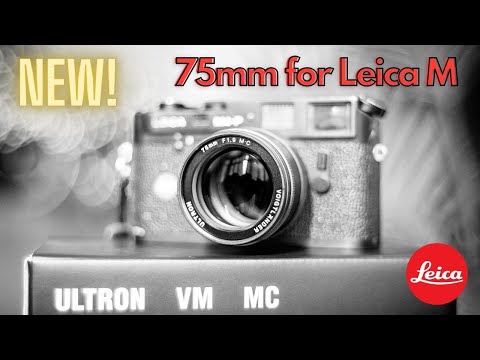 Video thumbnail for Voigtlander Ultron 75 mm f/1.9 review 2