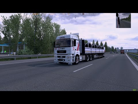 ETS2 1.40 RoExtended2.9.5 base map combo | Hamburg (D) - Groningen (NL) | 2K 1440p