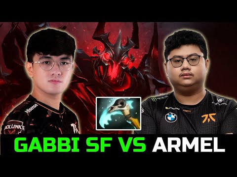 GABBI SHADOW FIEND CARRY VS ARMEL - SF MAGIC BUILD DOTA 2