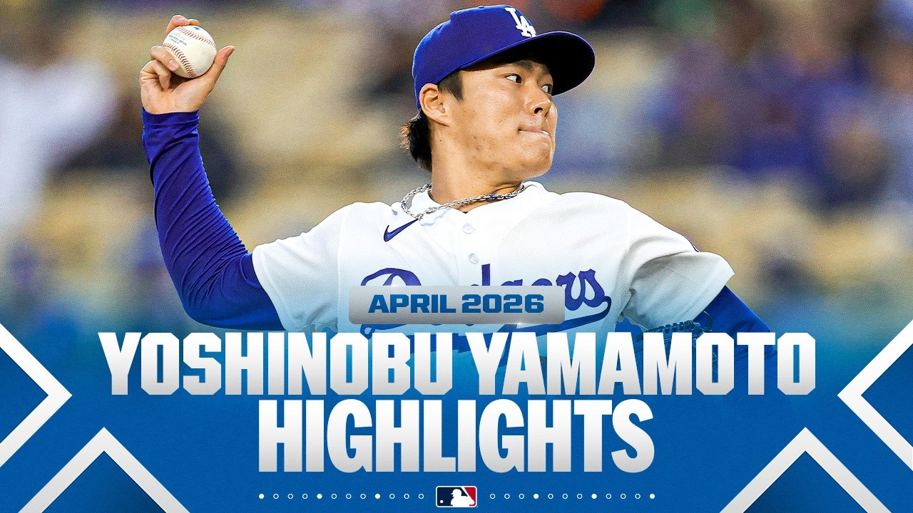 Potential 2026 Cy Young winner for the NL? Yoshinobu Yamamoto's 32 K's, 2.87 ERA (April Highlights)