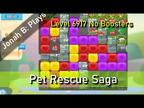 Pet Rescue Saga Level 6917 No Boosters