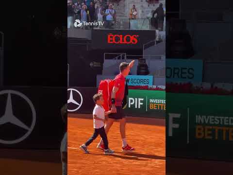 Bautista Agut's Emotional Madrid Farewell 🧡