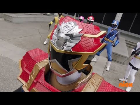 Super Ninja Steel - Lion Fire Gold Ranger | Power Rangers Official