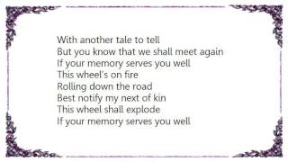 Golden Earring - This Wheel&#39;s on Fire Lyrics