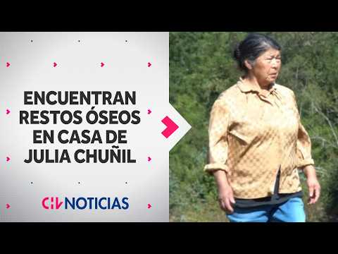 Revelan hallazgo de restos óseos en el terreno donde vivía Julia Chuñil - CHV  Noticias