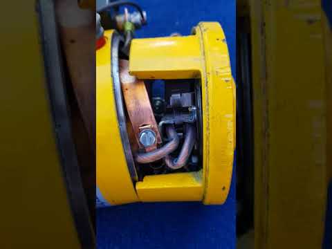 Vetus 55 KGF Bowthruster overhaul carbon brushes