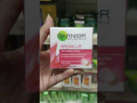 Garnier wrinkle lift anti aging cream #garnier #antiagingcream