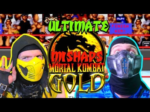 Scorpion & Sub-Zero REACT - Ultimate MORTAL KOMBAT Mishaps GOLD (HadoukenDude) | MK ANIMATION PARODY