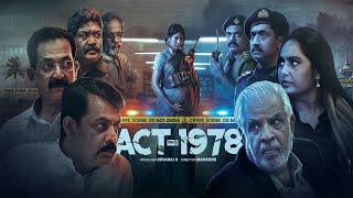ACT 1978 - Latest Malayalam Dubbed Full Movies 202