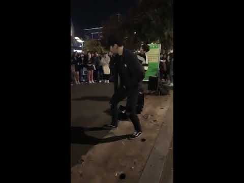 [161029] DOB (디오비) Hongdae 🔥 FIRE 불타오르네 -BTS 🔥