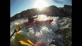 preview picture of video 'Kayaking Great Falls - MD and VA Side - 2.4 Sept 2010 GoPro HD'