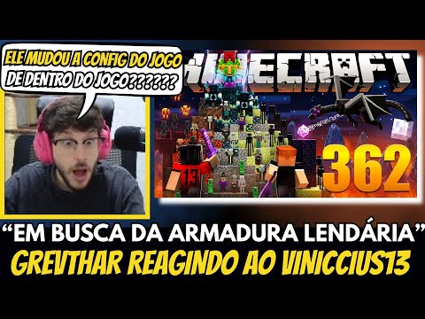 🚨 IN SEARCH OF THE LEGENDARY ARMOR THE MOVIE! GREVTHAR REACTS AND COMMENTS TO @viniccius13 ON MIN...